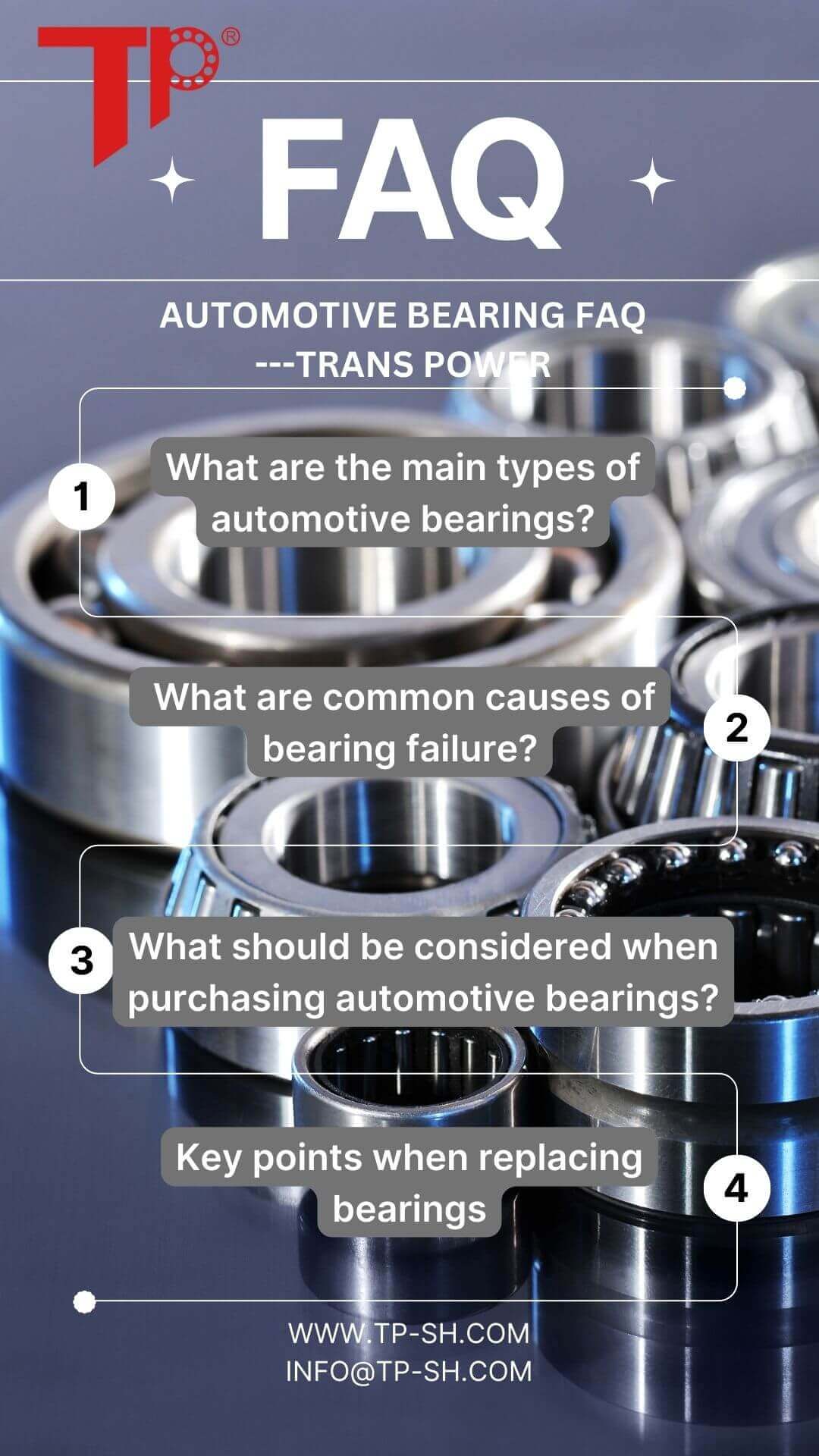 Automotive Bearing FAQ---Trans Power
